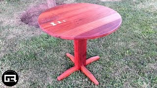 MESA DE MADERA RECICLADA  BUILDING TABLE FROM RECLAIMED WOOD [upl. by Mortimer]