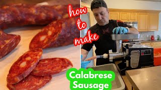 How to make Italian Calabrese Sausage [upl. by Yaron]