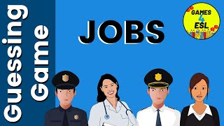 Jobs And Occupations ESL Game  English Vocabulary Games [upl. by Roots]