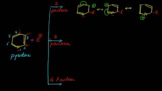 Electrophilic Substitution of Pyridine [upl. by Garges]