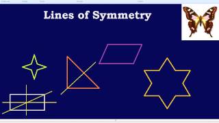 Lines of Symmetry [upl. by Nirtiac]