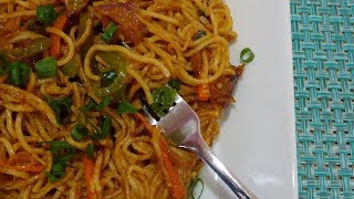 Vegetable Hakka Noodles in kannada [upl. by Bekaj]