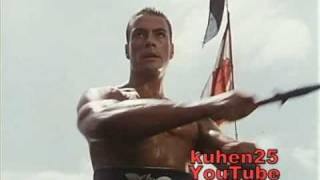 Jean Claude Van Damme splits in Black Eagle [upl. by Bently]