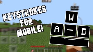 HOW TO GET KEYSTROKES FOR MCPE MCPE Tutorials 116 Mcpe tutorials [upl. by Azral]