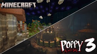 Poppy Playtime Chapter 3 Full Map Minecraft  PLAYCARE [upl. by Zorina]