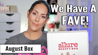 ALLURE Beauty Box Review  August Unboxing [upl. by Holleran]