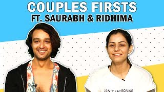 Sourabh Raaj Jain And Ridhima Jain Share About Their First Kiss Proposal Date amp More [upl. by Daugherty658]