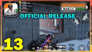 Battlegrounds Mobile India Official Release Gameplay  BGMI [upl. by Odlanor]