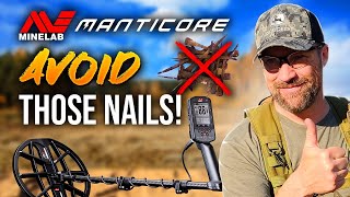 Minelab Manticore  Avoid Those Nails Tips [upl. by Atinit]