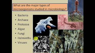 Chapter 1  Part 1  Introduction to Microbiology [upl. by Eelarbed]