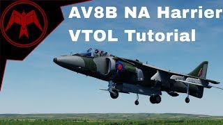 DCS AV8B Harrier VTOL Tutorial [upl. by Whitaker]