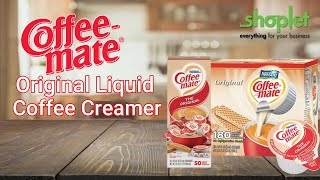 Nestle Coffee Mate Liquid Coffee Creamer [upl. by Yelsiap]