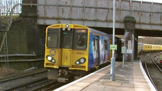 Half an Hour at 216  Birkenhead North Station 1022017  Class 507 508 terminus [upl. by Aisena535]