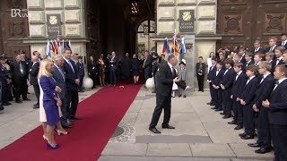 Der Windsbacher Knabenchor singt für Prinz Charles und Camilla  BR Fernsehen 09052019 [upl. by Annauqahs]