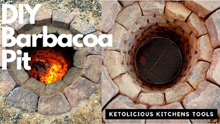 HOW TO MAKE A BACKYARD BRICK BARBACOABARBECUE PIT Weekend project [upl. by Olympium]