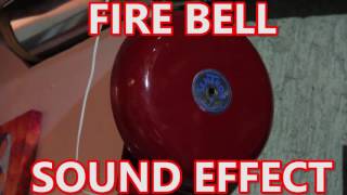 Fire Bell Sound Effect [upl. by Nauqes706]