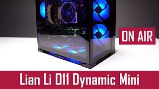 LianLi O11 Dynamic Mini  Review  AIR cooled build  ATX MicroATX amp MiniATX compatible PC case [upl. by Thorr]