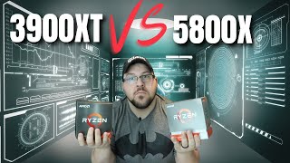 AMD Ryzen 3900XT vs 5800X Can AMDs new 8 core beat its 12 Core BEAST [upl. by Cain]