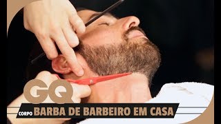 Como fazer uma barba bem acabada em casa l Corpo l GQ Brasil [upl. by Mogerly]