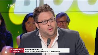 Le Grand Oral de Mathieu BockCôté  Les Grandes Gueules RMC [upl. by Hutchings175]