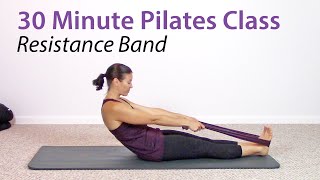 30 Minute at Home Pilates Workout with a Resistance Band [upl. by Sascha]