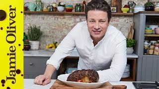 How to Cook Perfect Roast Beef  Jamie Oliver [upl. by Lleuqram818]