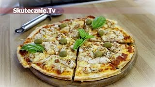 Szybka pizza z tortilli z serem  SkutecznieTv HD [upl. by Ambrosio]