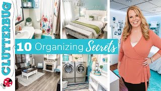 10 Secrets for a Clean and Organized Home [upl. by Ilona]