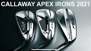 CALLAWAY GOLF CLUB REVIEW APEX 21 IRON TEST [upl. by Ardnael]