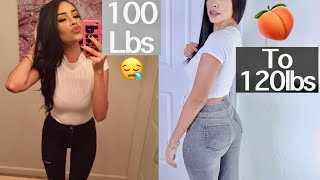 How I finally gained weight Shocking before amp After Pics [upl. by Wallford]