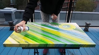 How to Spray Varnish an Acrylic Painting [upl. by Eveineg657]