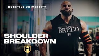 Fouad Abiad Shoulder Workout  Hosstile University [upl. by Navlys]