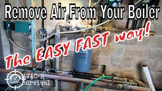 How To Purge Air From Your Hot Water Heating System The Easy Way [upl. by Immanuel126]