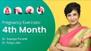 4th Month Pregnancy Exercise  Workout During Pregnancy Second Trimester  Dr Supriya Puranik [upl. by Cinelli]