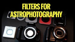 My Light Pollution Filters for Astrophotography [upl. by Azaleah]