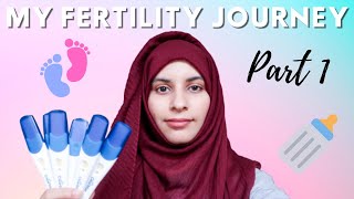 MY FERTILITY JOURNEY PART 1 [upl. by Mimajneb]