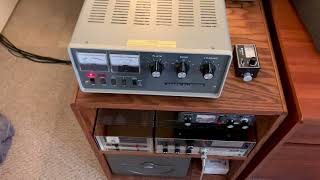 Yaesu FL2100B Linear Amplifier Part 1 [upl. by Aivato159]