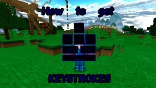 HOW TO GET KEYSTROKES IN MINECRAFT BEDROCK EDITION [upl. by Alwitt931]