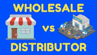 Wholesaler Vs Distributor Difference Explained [upl. by Gnahk122]