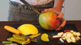 Mango schälen leicht gemacht [upl. by Evelina]