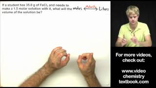 Molarity Practice Problems Part 2 [upl. by Ettigirb478]