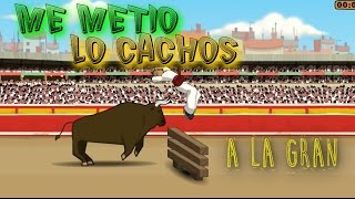 Los Toros de Pamplona Bonito Video Juego Gameplay [upl. by Kralc]