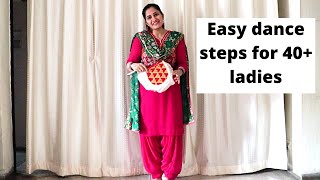 Agg Paniya Ch  Surinder Kaur  Easy dance steps for ladies [upl. by Selway]