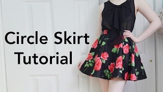 How to Make a Circle Skirt  Tutorial [upl. by Ver]