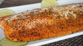 How to Make Oven Baked SalmonThe Best Salmon Recipe [upl. by Siwel]