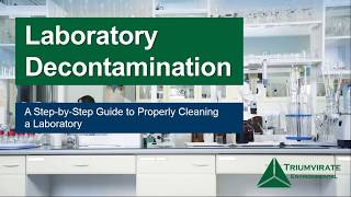 Webinar A Step by Step Guide to Properly Cleaning a Laboratory [upl. by Berky]