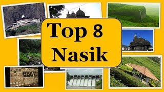 Nasik Tourism  Famous 8 Places to Visit in Nasik Tour [upl. by Tnecillim471]