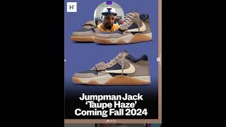 First Look Jumpman Jack Taupe Haze Fall 2024 🔥 sneakers sneakerhead [upl. by Lashar]