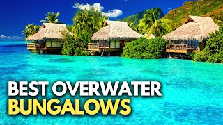 BEST OVERWATER Bungalows in The CARIBBEAN [upl. by Thorin445]