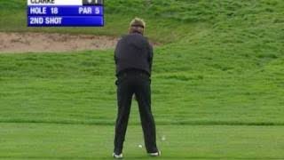 The luckiest golf shot ever  Darren Clarke [upl. by Hpsoj485]